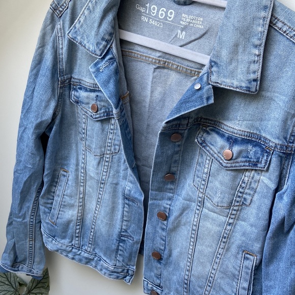 Gap 1969 Icon Flap Jack Jean Jacket - Picture 2 of 11